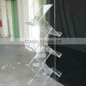Free Standing Leaflet Holder Acrylic Tabletop Brochure Display thumbnail-1