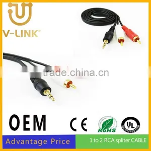 Jack AUX Optical Audio Cable Rca Adapter Audio Cable for Car Stereo thumbnail-1