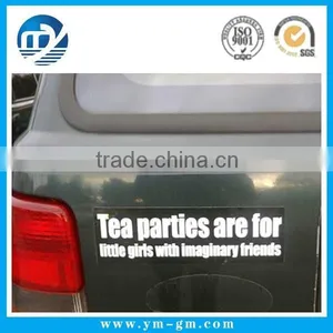 High Quality Waterproof Custom Die Cutting Bumper Sticker Quality Choice thumbnail-1