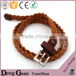 2016 Hot Sale Italian Leather Belt Business Needlepoint Colorful Canvas thumbnail-5