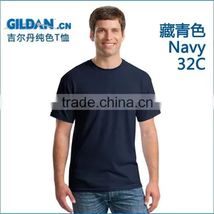 Plain Men's t Shirt - Trendy Quality 100% Cotton Crew Scoop Neck Tee For Men Assorted Color thumbnail-4