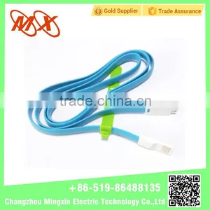 High Speed USB Data Cable For Mobile Phone Flat 12V USB Charger Factory Outlet USB Charging Data Sync Cable for IPhone 5 5c 6 6s thumbnail-2