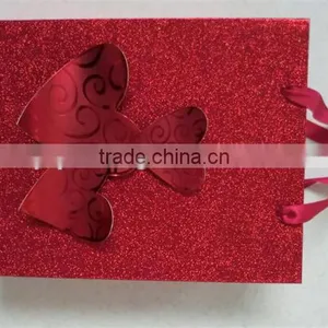 Kraft Paper Waterproof Paper Gift Bag With Ribbon Handles thumbnail-1