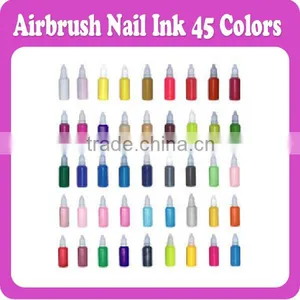 45 Colors 30ml/bottle Airbrush Nail Ink thumbnail-1