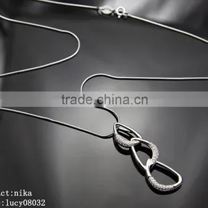 Hot Sale 925 Silver Jewellery Necklace, Wholesale Hot Agate Pendant 925 Silver Jewellery Necklace Quality Choice thumbnail-3