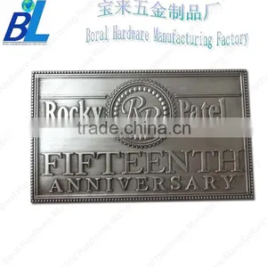 3M Backing Antique Anniversary Metal Souvenir Tags thumbnail-1