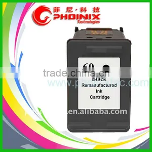 Replacement Ink Cartridge Remanufactured for HP 60 BK, CC640W thumbnail-1