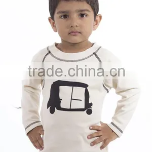 Newest Style Organic Cotton Latest Shirt Designs for Boys thumbnail-1