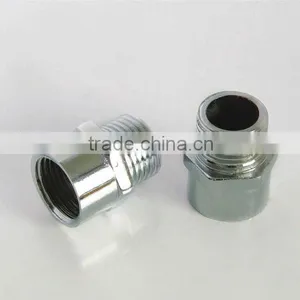 Iron Chrome Plated MF Thread Coupling thumbnail-1