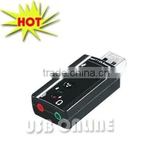 USB 2.0 Sound Card With 7.1channel thumbnail-1