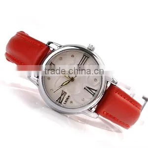 Leather Strap Women Wrist Watch Gift thumbnail-1