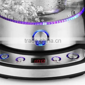 360 Degree Rotation Glass Tea Kettle With S/S Tea Filter thumbnail-5