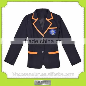Custom Middle School Boys And Girls School Uniform Boys Blazers With Jackets/uniforms Quality Choice thumbnail-2