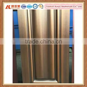 6063 T5 Aluminum Door Profile Broze Door Plate thumbnail-3