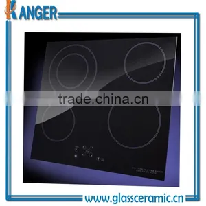 High Heat Ceramic Glass Four Burnes Induction Crystallite Glass thumbnail-1