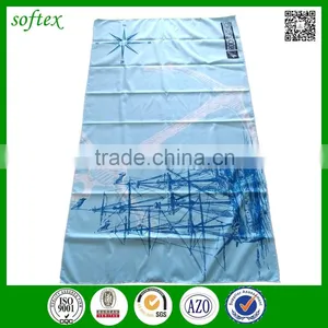 Wholesale Heat Transfer Printing 200gsm Microfiber Suede Towel Beach thumbnail-2