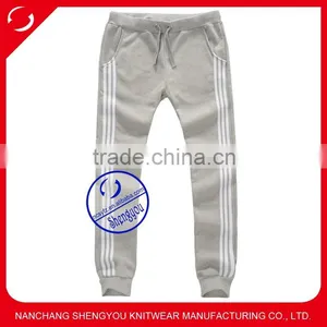 2015 Custom New Arrival Fashion Cotton Men Plain Jogger Pants thumbnail-1