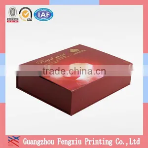 2014 Custom Made High End Red Hard Cardboard Box for Cosmetic thumbnail-1