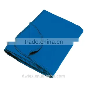 High Quality Plain Color 100%Polyester Plain Color Wholesaler Fleece Blanket thumbnail-1