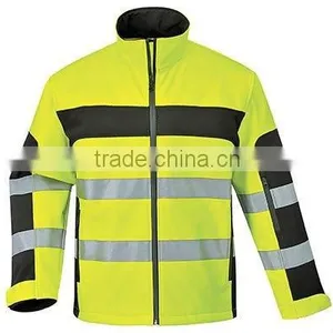 NEW DESIGN WATERPROOF SAFETY SOFTSHELL JACKET thumbnail-1