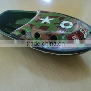 Pop Pop Tin Toys Boats New Police Model 2014 thumbnail-1