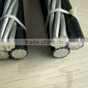 Low Voltage Xlpe Insulated 2+1 Core Aerial Bundled Cable ABC Cable thumbnail-1