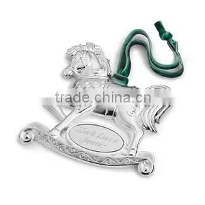 2015 New Producs Rocking Horse Ornament Decorations Christams Craft Gifts thumbnail-2
