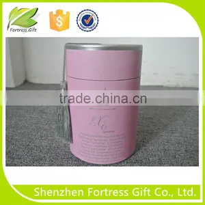 Pink Cosmetic Packaging Paper Core Tube thumbnail-1