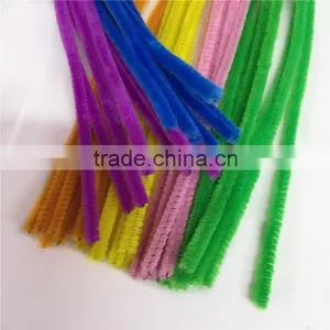 Factory Supply DIY Crafts 0.6*30cm Pipe Cleaners Chenille Stems Toys for Kids or Wedding Party Decoration thumbnail-5