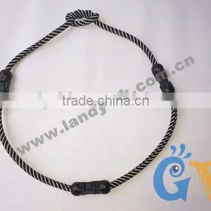 Power Energy Titanium Germanium 1 Rope Necklace & Bracelet Set thumbnail-4
