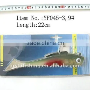 9+ Years Wholesaler & OEM Manufacturer , Beijing Hirun Provide High Quality Fishing Lures,beautifully Colored Soft Lures YF045-3 thumbnail-1