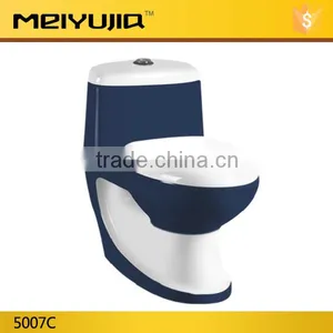 Hot Sale Bathroom Washdown One Piece Colored Toilet M5834 thumbnail-1