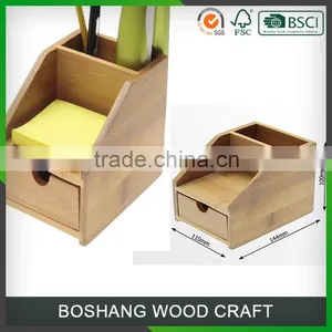 Mini Bedroom Office Wooden Stationery Set thumbnail-3