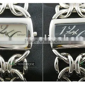 Fashion Stainless Steel Lady Watch! Japan Quartz Movt thumbnail-1