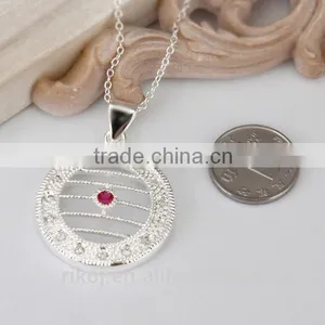 2015 Lekani 925 Silver Plated Muslim Religious Medal Necklace thumbnail-6