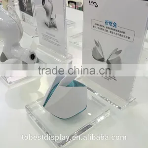 Acrylic Plastic Price Tags Holder, Price Tags Stand, Plastic Price Label Holder thumbnail-1