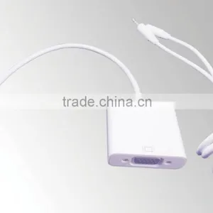 Micro USB 5pin MHL Adaptador VGA + Audio for Smart Phone thumbnail-2