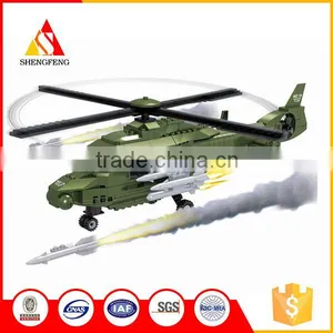 AUSINI Military Theme Realistic Plane Fighter Building Blocks Toys thumbnail-1