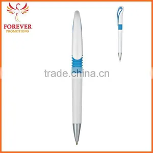 Wholesale Promotional Ballpoint Plastic Hook Clip Ball Point Pen thumbnail-6