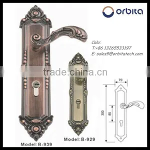 2015 New Product Hotel Bathroom Door Lock , Stainless Steel Door Lock thumbnail-5