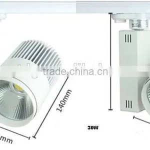Hot Sell Commercial Cob 25W /30W /35W 3 Phases 4 Wire LED Track Light and Accessories thumbnail-5