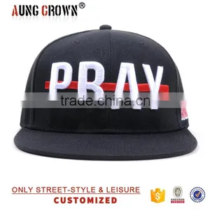 Snapback Hats/caps Oem,6 Panel Snapback Hats/caps,embroidery Snapback Caps/hats thumbnail-2