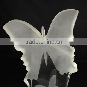 Hot Selling Crystal Butterfly Trophy for Sale thumbnail-4