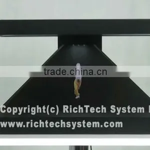 2015 Best Product Richtech 3D Hologram Display 3 Sides Showcase thumbnail-4