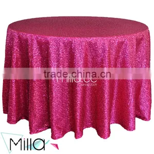 Royal Blue Glitter Table Cloth thumbnail-2