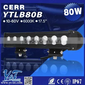 Super Slim Led Light Bar Single Row 24V Automotive Led Lights for off Road Vehicles thumbnail-3