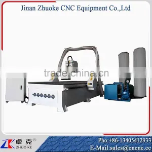 China 3D Wood CNC Router Machine ZKM-1325 With 6KW HSD Air Cooling Spindle Vaccum Table Dust Collector thumbnail-2