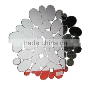 Best Seller, Popular Style Funny and Special Designed Glass Pebbles Wall Decor Mirror, Wall Art, thumbnail-1