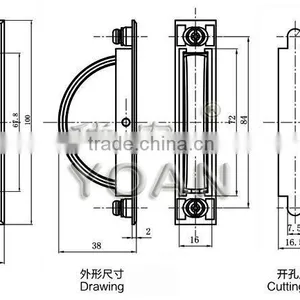 Mirror Cabinet Door Hinge,window Hinge thumbnail-2