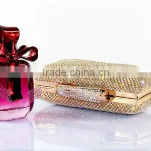 New Design Handmade Crystal Box Evening Bag & Box Clutch Quality Choice thumbnail-3